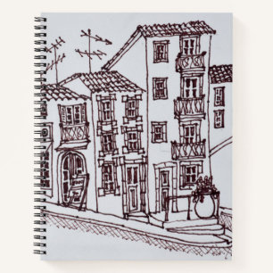 Calcada do Forte, Alfama   Lissabon, Portugal Notizbuch