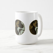 calçadão, Copacabana, Rio Kaffeetasse (VorderseiteRechts)