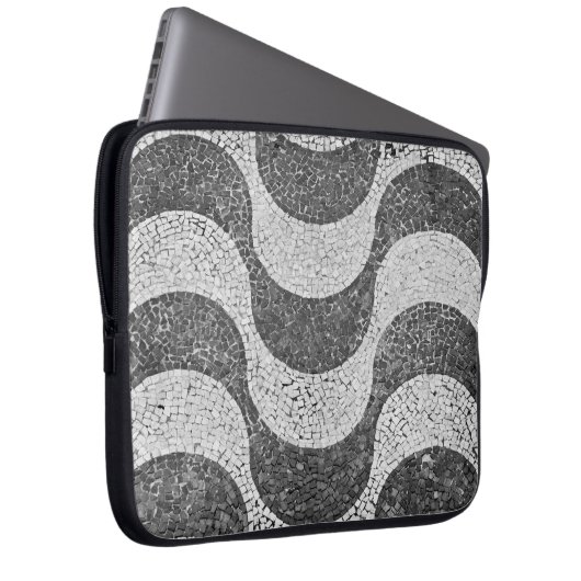 Calçadão de Copacabana Laptopschutzhülle (Vorne Rechts)