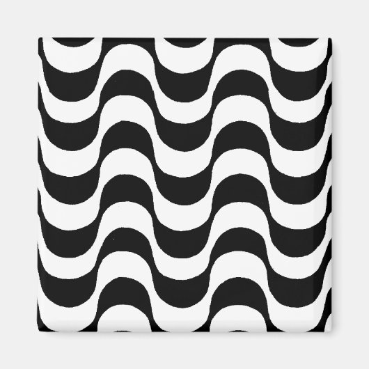 Calçadão de Copacabana Rio de Janeiro Brasil Magnet (Vorne)