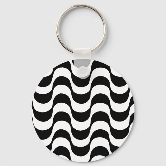 Calçadão de Copacabana Rio de Janeiro Brasil Schlüsselanhänger (Vorderseite)