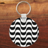 Calçadão de Copacabana Rio de Janeiro Brasil Schlüsselanhänger (Vorderseite)