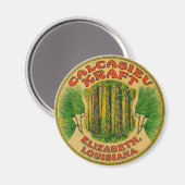 Calcasieu Kraft Bags Magnet (Vorderseite/Rückseite)