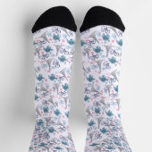 Calcetines de estampado integral de parís  socken (Oben)