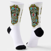 Calcetines Frida Kahlo Ojo Socken (Gewinkelt)