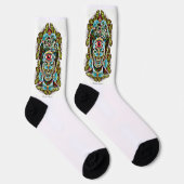 Calcetines Frida Kahlo Ojo Socken (Rechts)