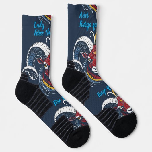 Calcetines Lady Aries Mujer - Socks Zodíaco Socken (Rechts)