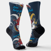 Calcetines Lady Aries Mujer - Socks Zodíaco Socken (Gewinkelt)