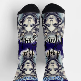 Calcetines Lady Géminis – Toque divertido Socken