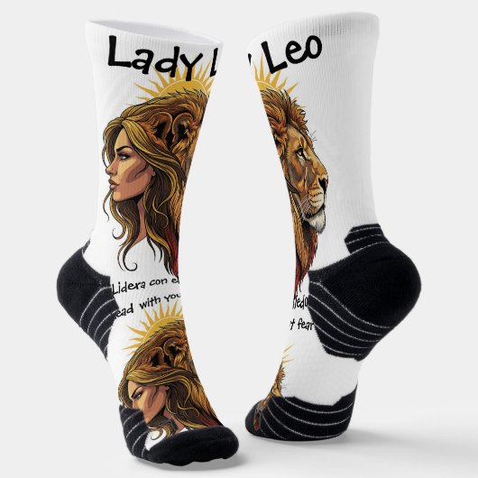 Calcetines Lady Leo Socken (Gewinkelt)