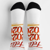 Calcetines Premium Sostenibles con Diseño “Feliz 2 Socken (Oben)