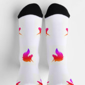 Calcetines premium sostenibles unicornio socken (Oben)