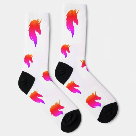 Calcetines premium sostenibles unicornio socken (Rechts)