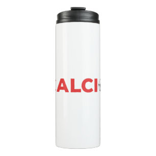 Calcio Football Soccer Thermosbecher