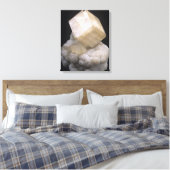 Calcite Crystals auf Dolomiten Leinwanddruck (Insitu (Schlafzimmer))