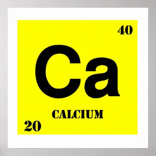 Calcium Poster (Vorne)