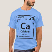 Calciumelement (schwarz) T-Shirt (Vorderseite)