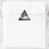 Calcomanía Dreieckiger Aufkleber (Tasche)