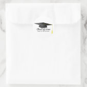 Calcomanía - Graduación - Personalizada Runder Aufkleber (Tasche)