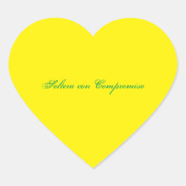 Calcomanía Herz-Aufkleber