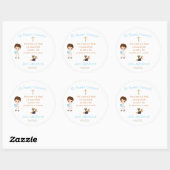 Calcomanía mi primera comunion runder aufkleber (Blatt)