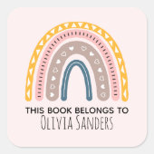 Calcomanía Quadratischer Aufkleber (Vorderseite)