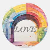 Calcomanía Runder Aufkleber (Vorderseite)