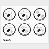 Calcomanias de RC Runder Aufkleber (Blatt)