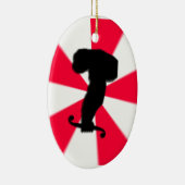 Calculus Ape Keramik Ornament (Rechts)