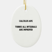 Calculus Ape Keramik Ornament (Hinten)