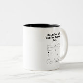 Calculus & Coffee Lover| Math Teacher Daily Ritual Zweifarbige Tasse (VorderseiteRechts)