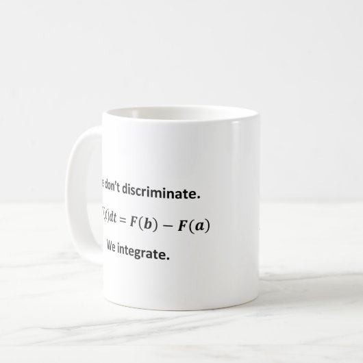 Calculus_Integration Kaffeetasse (Vorderseite Links)