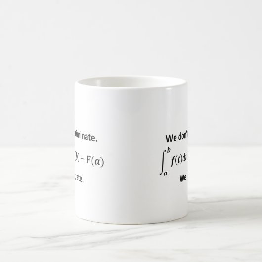 Calculus_Integration Kaffeetasse (Mittel)