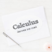 Calculus leitet Mad Math Spaß Stickers ab (Umschlag)