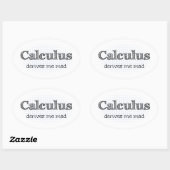 Calculus leitet Mad Math Spaß Stickers ab (Blatt)