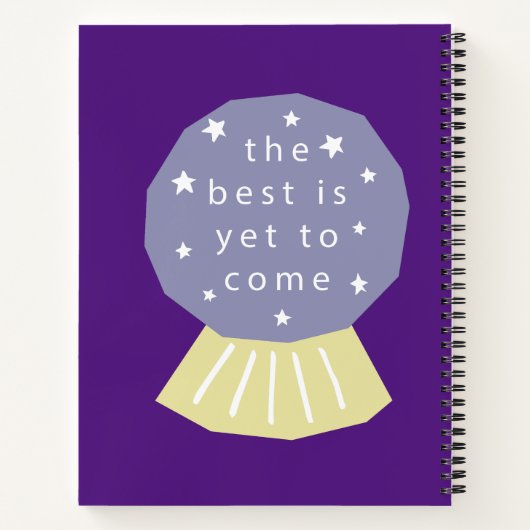 Calculus Math Crystal Ball Notizblock (Rückseite)