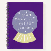 Calculus Math Crystal Ball Notizblock (Vorderseite)