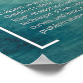 Calculus - Math Poster (Ecke)