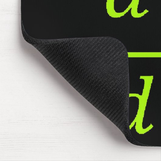 Calculus Physics Joke Mousepad (Ecke)