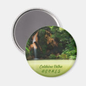 Caldeira Velha - Azoren Magnet (Vorderseite/Rückseite)