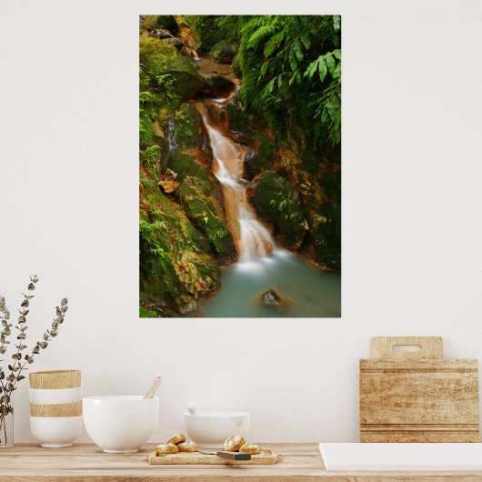 Caldeira Velha, Azoren Poster (Küche)