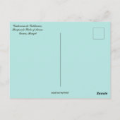 Caldeirão Wasserfall in Brasilien Postkarte (Rückseite)