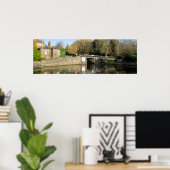 Calder and Hebble Navigation: Salterhebble Locks Poster (Heimbüro)