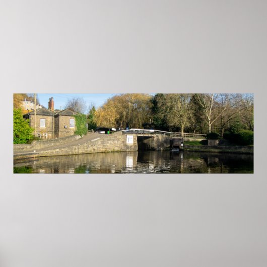 Calder and Hebble Navigation: Salterhebble Locks Poster (Vorne)