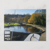 Calder and Hebble Navigation: Salterhebble Locks Postkarte (Vorderseite)