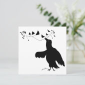 Calder Catching Bird Feiertagskarte (Stehend Vorderseite)