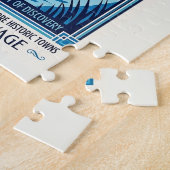 Calder und Hebble Navigation Reiseplakat Puzzle (Seite)