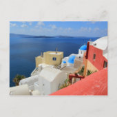 Caldera, Oia, Santorini, Griechenland Postkarte (Vorderseite)
