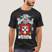 Calderon Coat of Arms Familienwappen T-Shirt (Vorderseite)