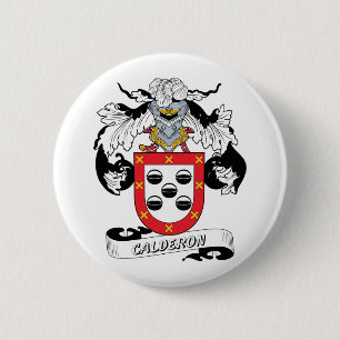 Calderon Familienwappen Button
